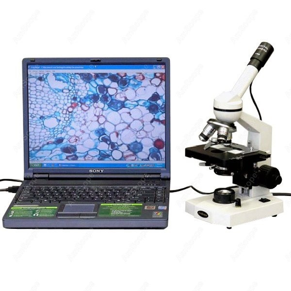 Microscope Compound 40X - مجهر مركب أحادي العين للطلاب من
