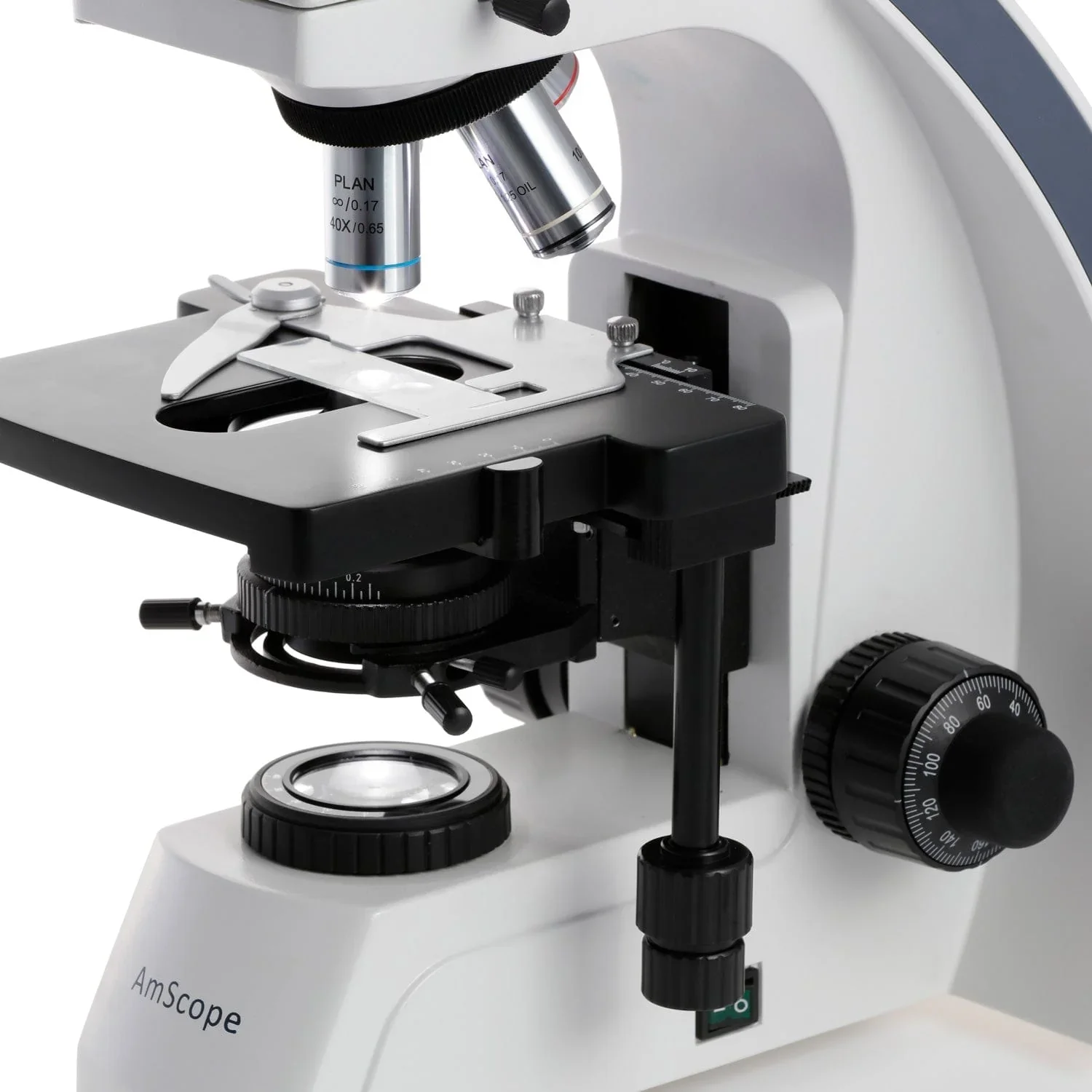 Microscope Compound 40X - مجهر مركب ثلاثي العينية من نوع
