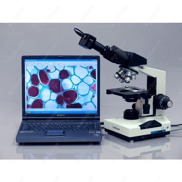 مجهر بيولوجي ثنائي العينية من  - مراجعة Microscope Compound 40X وسعره