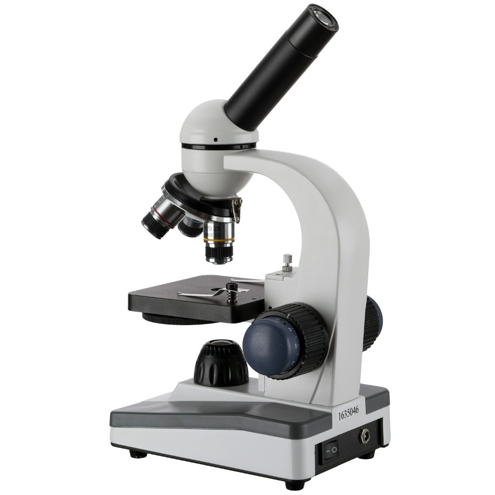 مجهر أحادي العين محمول من سلسل - مراجعة Microscope Compound 40X وسعره