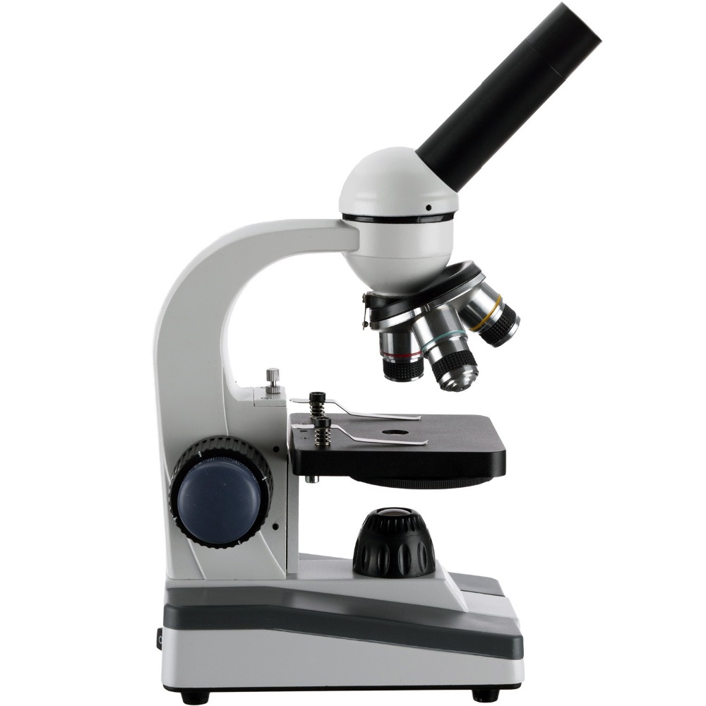 مجهر أحادي العين محمول من سلسل - مراجعة Microscope Compound 40X وسعره