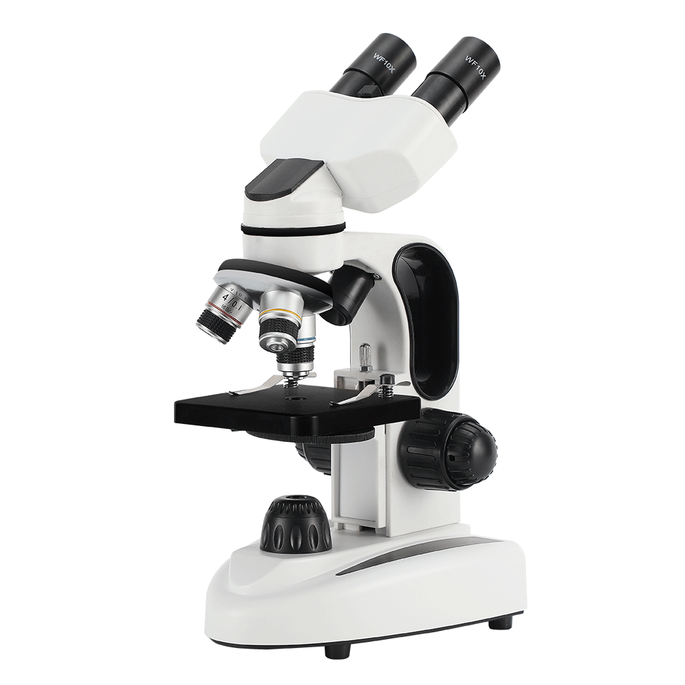 مجهر مركب ثنائي العدسة بتكبير  - مراجعة Microscope Compound 40X وسعره