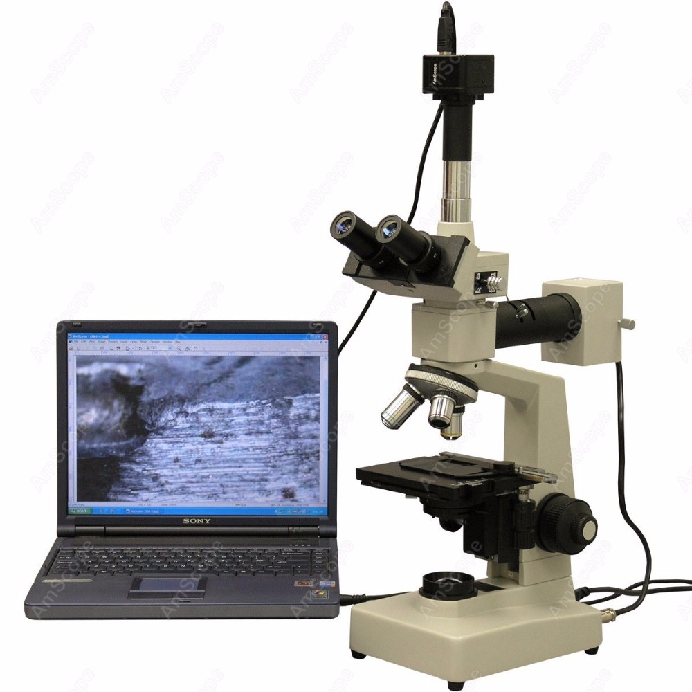 مجهر مركب ثلاثي العدسات للمعاد - مراجعة Microscope Compound 40X وسعره