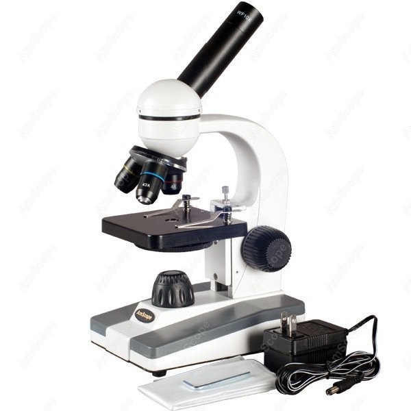 مجهر بيولوجي أحادي العين من سل - مراجعة Microscope Compound 40X وسعره