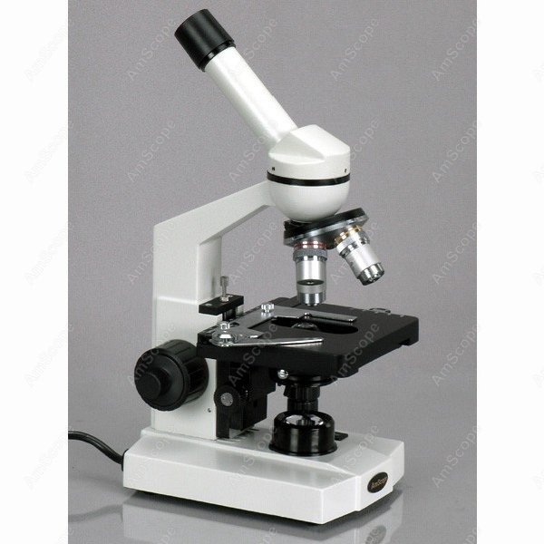 مجهر مركب أحادي العين من سلسلة - مراجعة Microscope Compound 40X وسعره